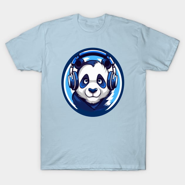 Panda T-Shirt by inazuma